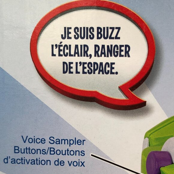 Disney Toy Story 4 Buzz Lightyear 12" French Talking Action Figure - Picture 13 of 15